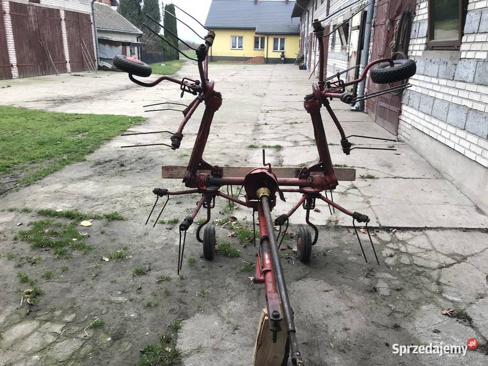 Przetrząsarka przewracarka do siana FAHR KH4 łódzkie Łowicz