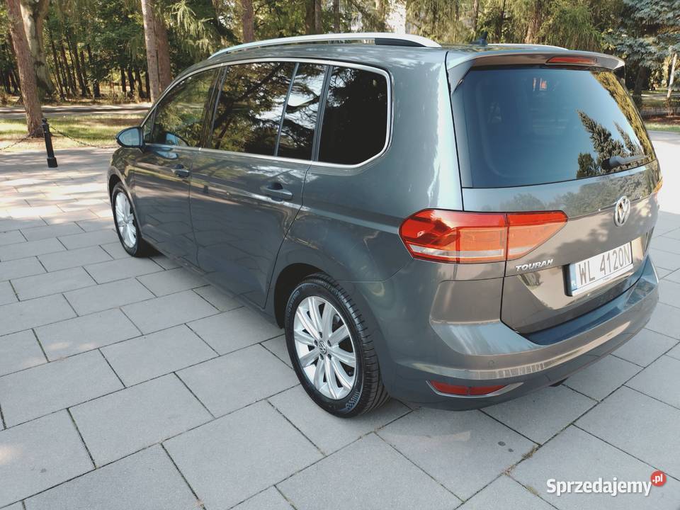 Volkswagen Touran Polski Salon Faktura VAT 23 7 124000km Warszawa