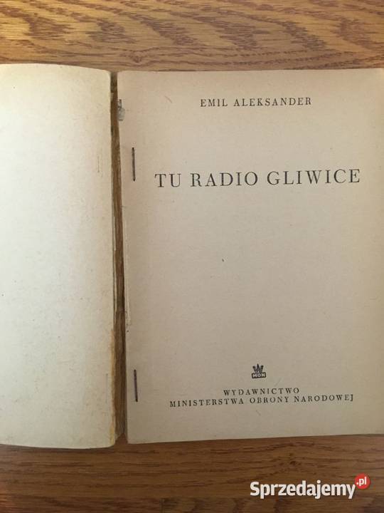 Tu radio Gliwice Emil Aleksander seria żółty Warszawa