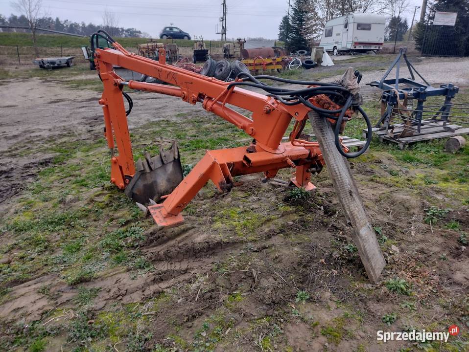 Ładowacz koparka do ciągnika lubelskie Spławy Pierwsze