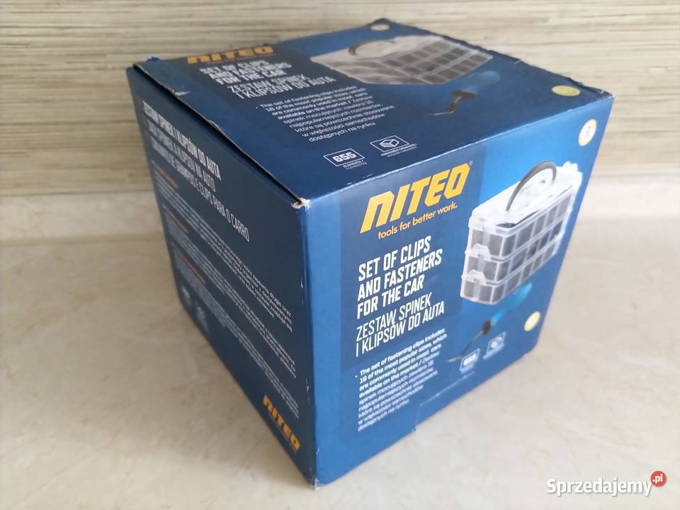 NAJTANIEJ Zestaw Spinek i Klipsów Do Auta 655X Zabrze