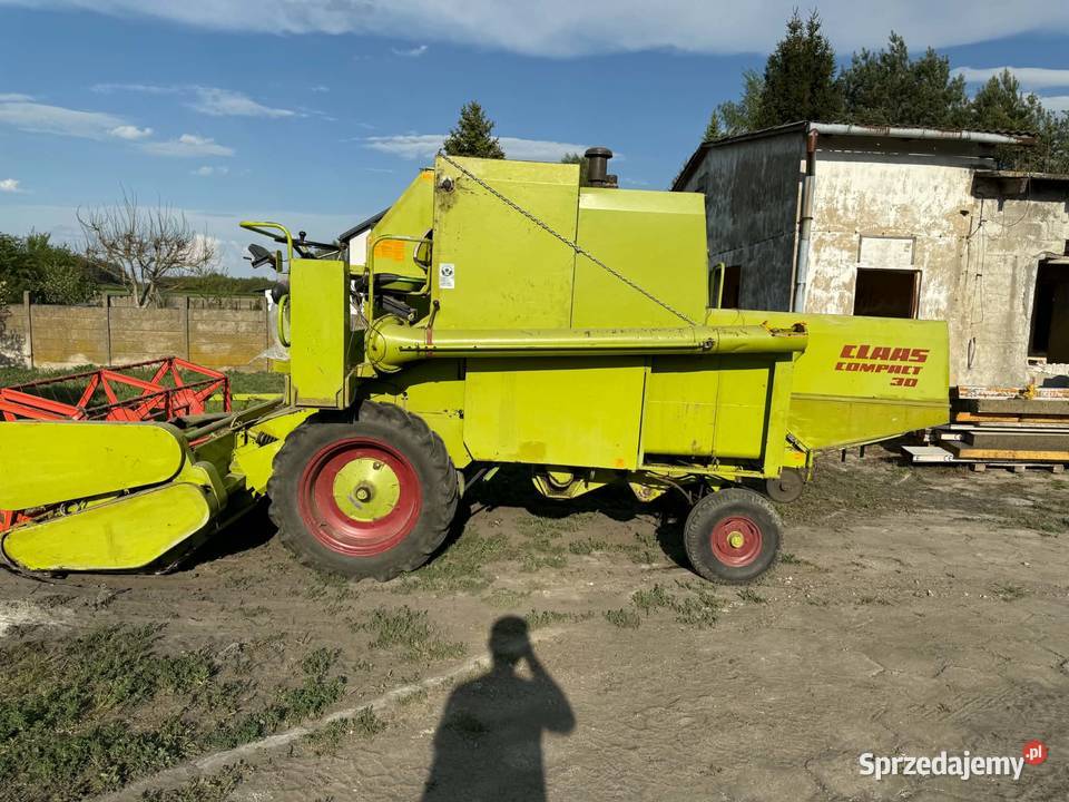 Kombajn zbożowy Claas Compact 30 sprowadzony Skaryszew