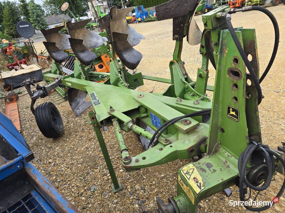 Pług obrotowy 4 Kuhn 31 John Deere Master 120 Maków
