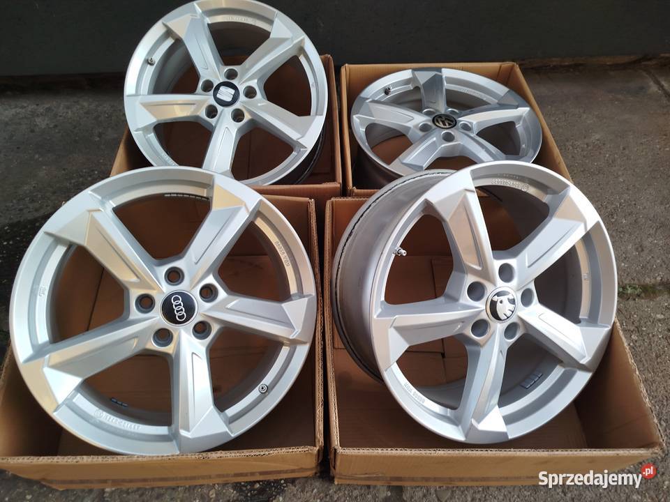 991 Alufelgi 18 8J 5x112 ET 40 Vw Seat Skoda Bąków