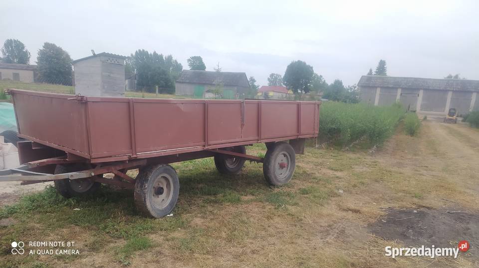 Platforma przyczepa wóz do ciagnika rolniczego Przyczepy rolnicze lubelskie