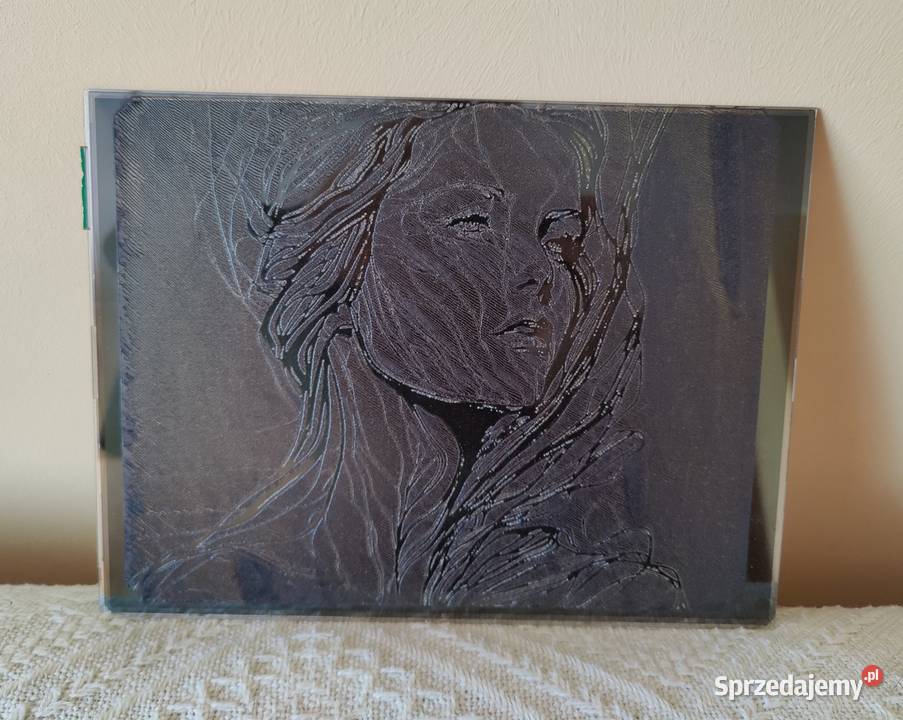 Obraz na czarnym szkle unikat niesamowity efekt Jankowice