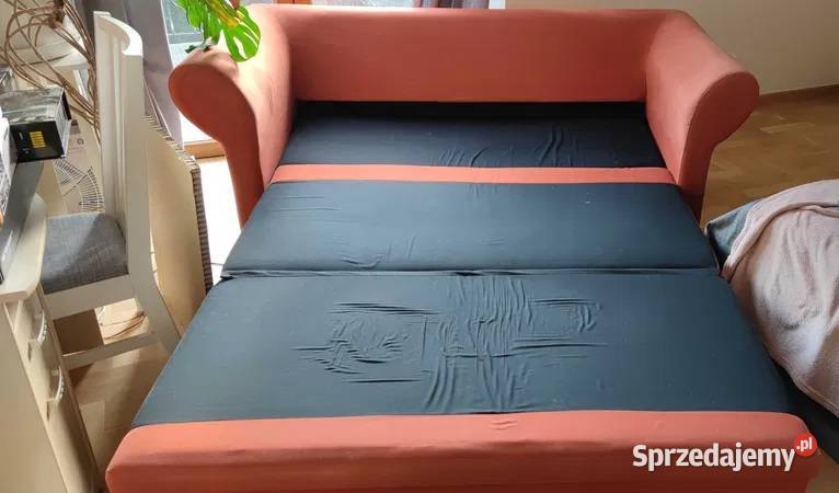 Sofa rozkładana Lulea IKEA funkcja spania dwóch Sofy i kanapy mazowieckie Dawidy Bankowe sprzedam