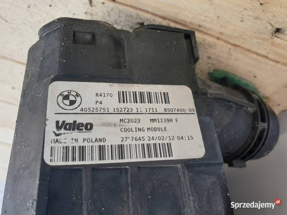 BMW F30 F31 320 20 D CHŁODNICE KOMPLET CHŁODNIC Janów