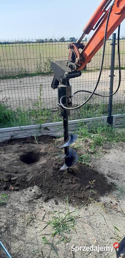 Uslugi Wiertnica hydrauliczna minikoparka Brzeg