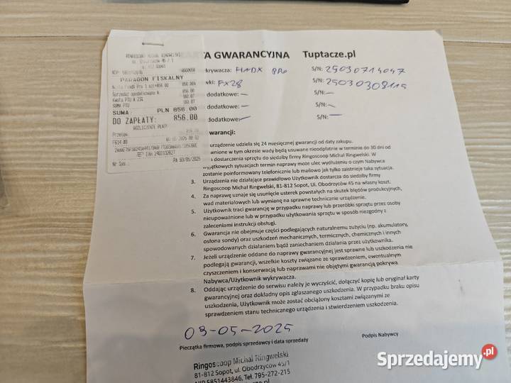 Wykrywacz metali nokta find x pro Komplet Międzyrzecz