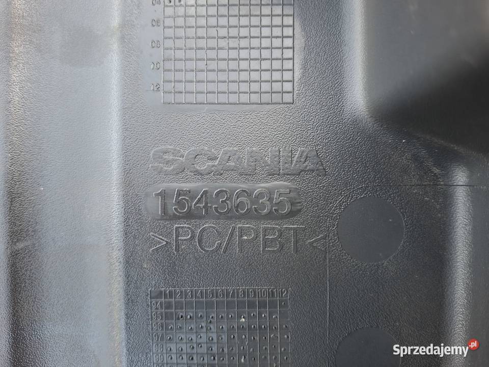 SCANIA 4 GARNEK OBUDOWA REFLEKTORA LAMPY 1543635 Bieleń