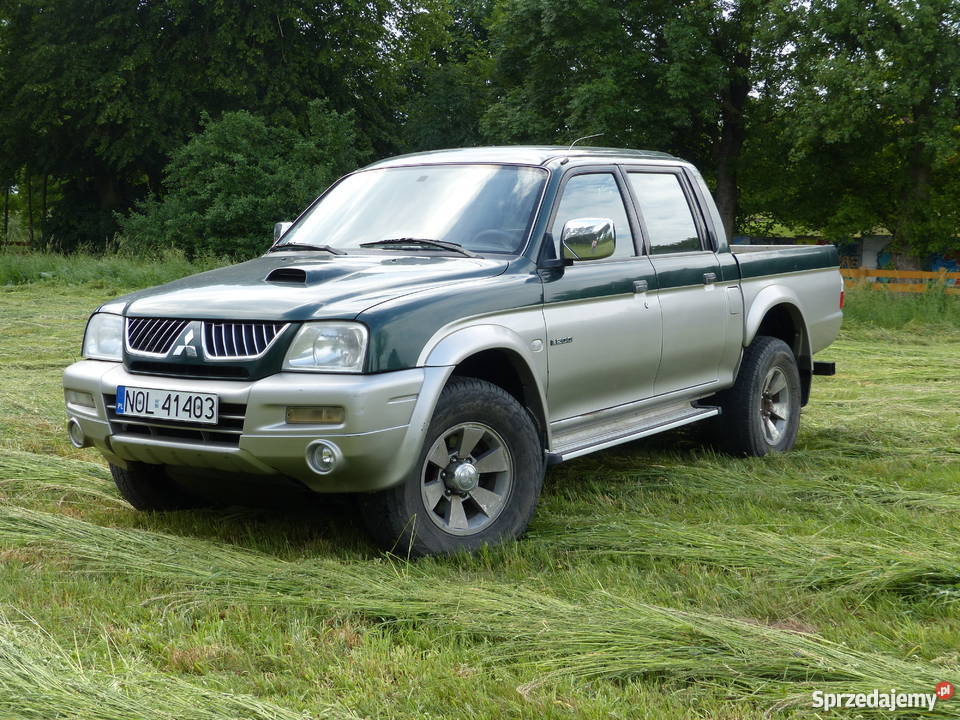 Mitsubishi L200 idealny na wiejskie drogi 2500cm3 Motoryzacja Kurzętnik