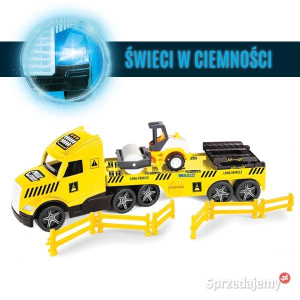 Wader Magic Truck Technic laweta z walcem Bielsk Podlaski