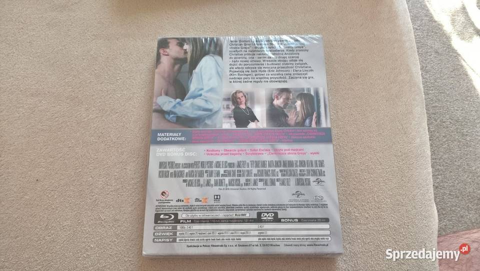 Ciemniejsza strona Greya wersja bluray Nowy wielkopolskie Kalisz sprzedam