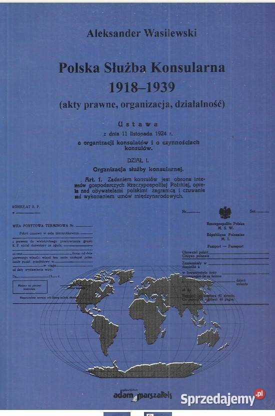 Polska Służba Konsularna 19181939 akty prawne Łódź