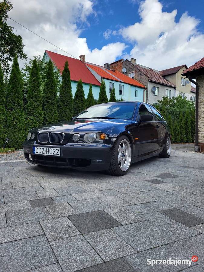 BMW Seria 3 E46 22 Compact 320i M54B22 swap 180 Motoryzacja dolnośląskie Ząbkowice Śląskie sprzedam