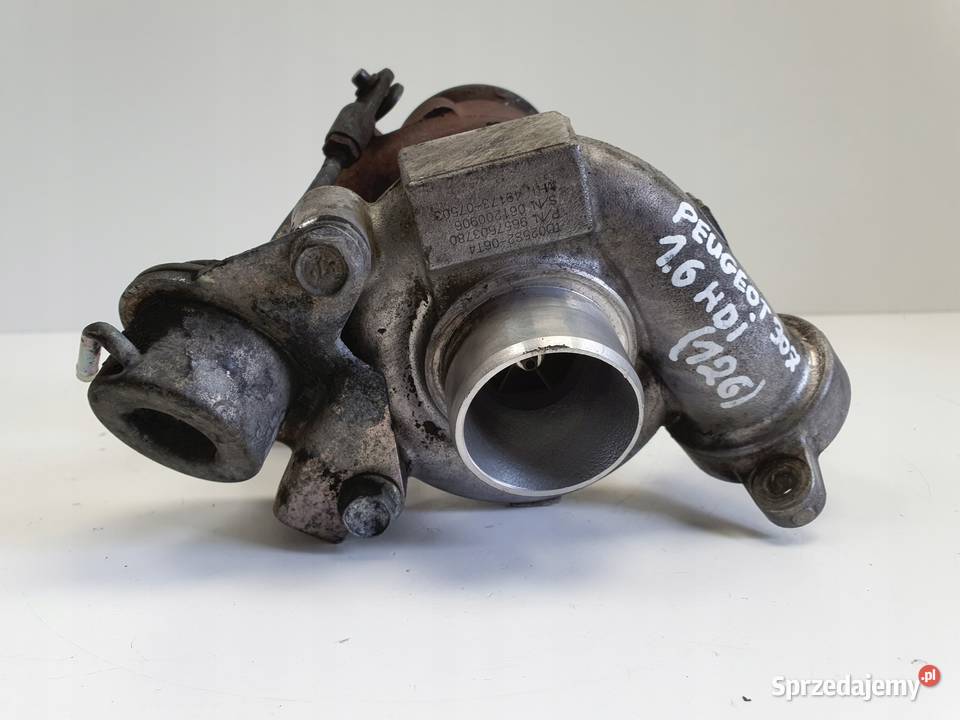 Peugeot 307 16 HDI TURBOSPRĘŻARKA turbo Janów