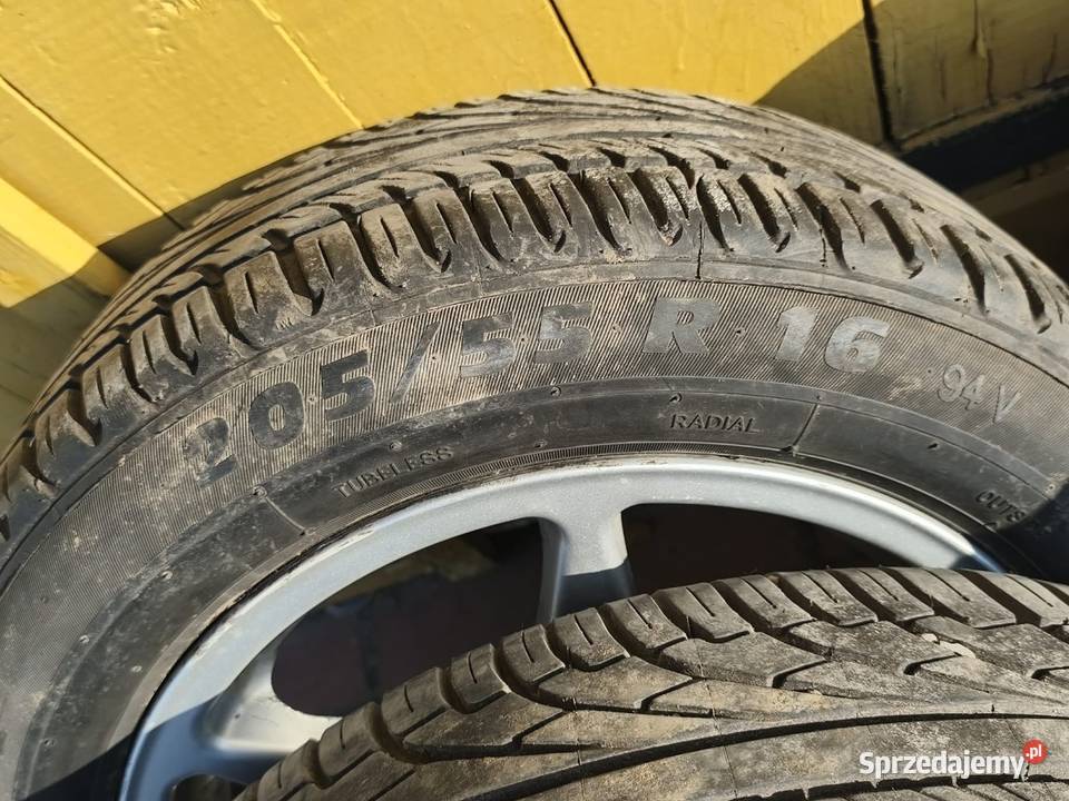 Sprzedam koła na lato z opla Zafiry b 205x55x16