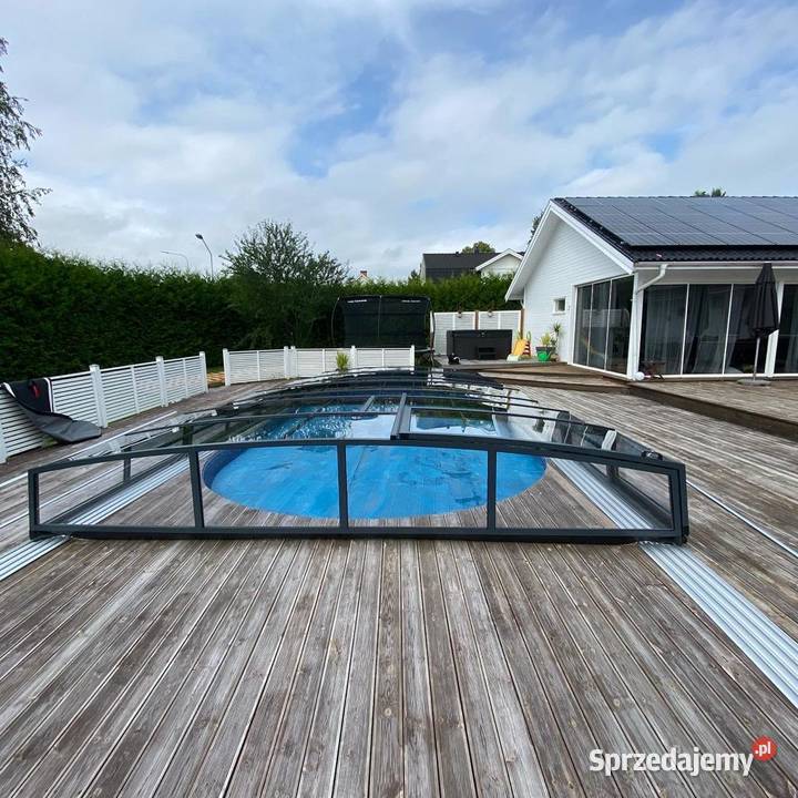 Zadaszenie basenowe basenu 370 x 850 x 60 System Szydłowiec