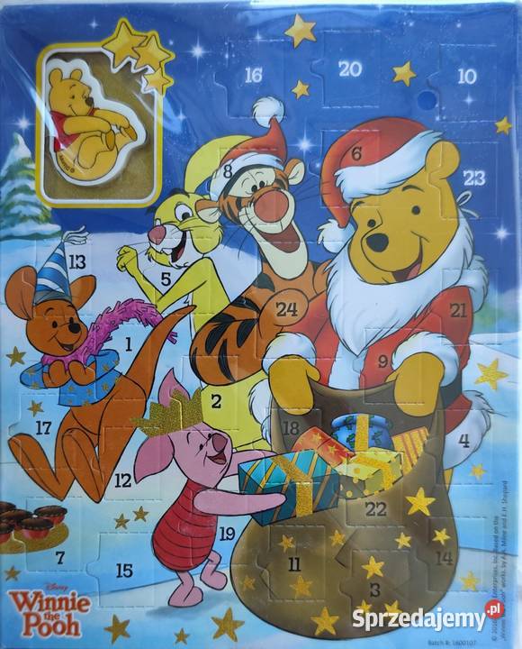 KALENDARZ ADWENTOWY Disney Winnie the Pooh sprzedam