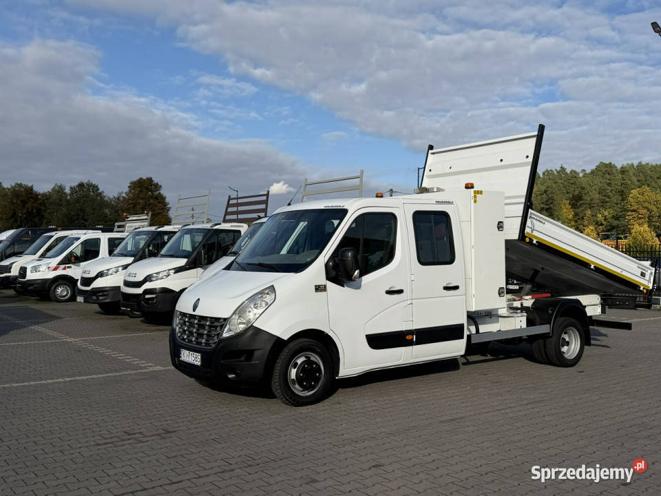 Renault Master 7 Osób Brygadówka DOKA Zabudowa centralny zamek