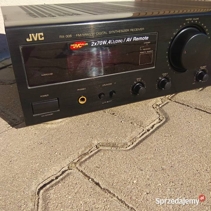 JVC RX308bk Amplituner Wzmacniacz 2x70W dobra Amplitunery Świebodzice