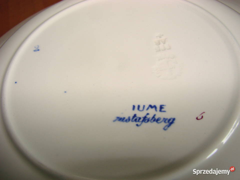 Gustafsberg Fiume stary porcelanowy talerz