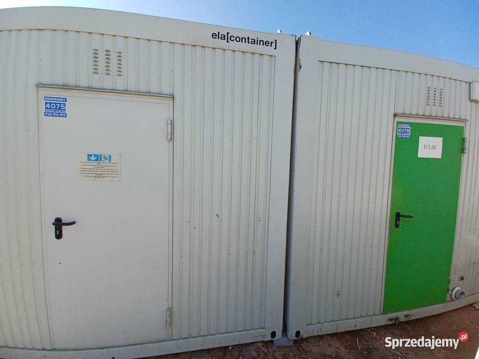 KONTENER MIESZKALNY DUO PODWÓJNY ZESTAW 36m2 Wrocław