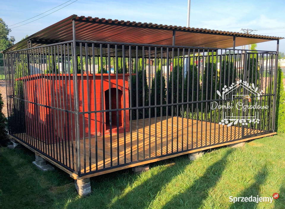 Kojec Psów 4x3m Drewniana podłoga ID589 Dla psów Sopot sprzedam