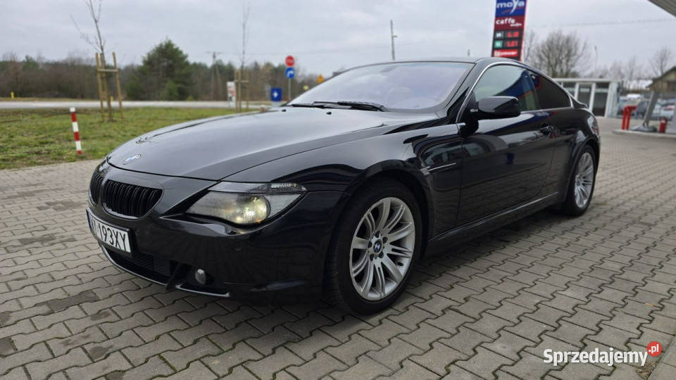 BMW 645 44 V8 Gaz Jasny Środek Zadbana E63E64 BMW Karczew