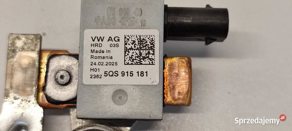 VW TAYRON TIGUAN III KLEMA MINUSOWA 5QS915181