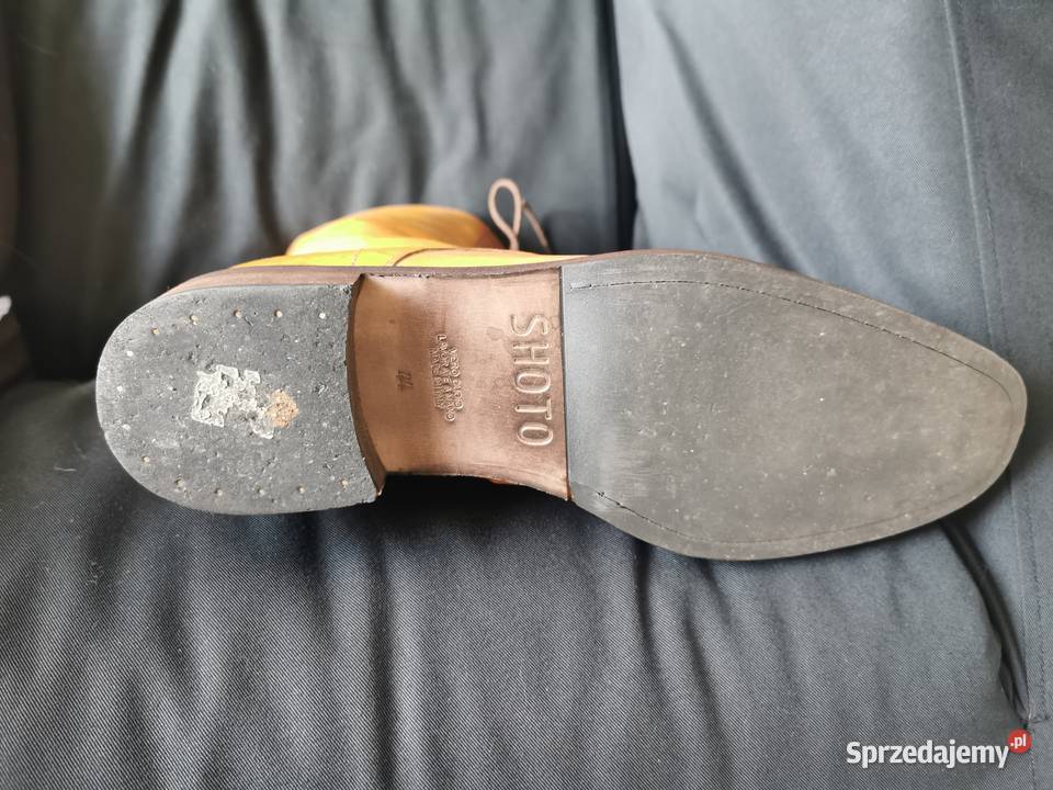 Piękne firmowe włoskie buty ze skóry naturalnej Łódź