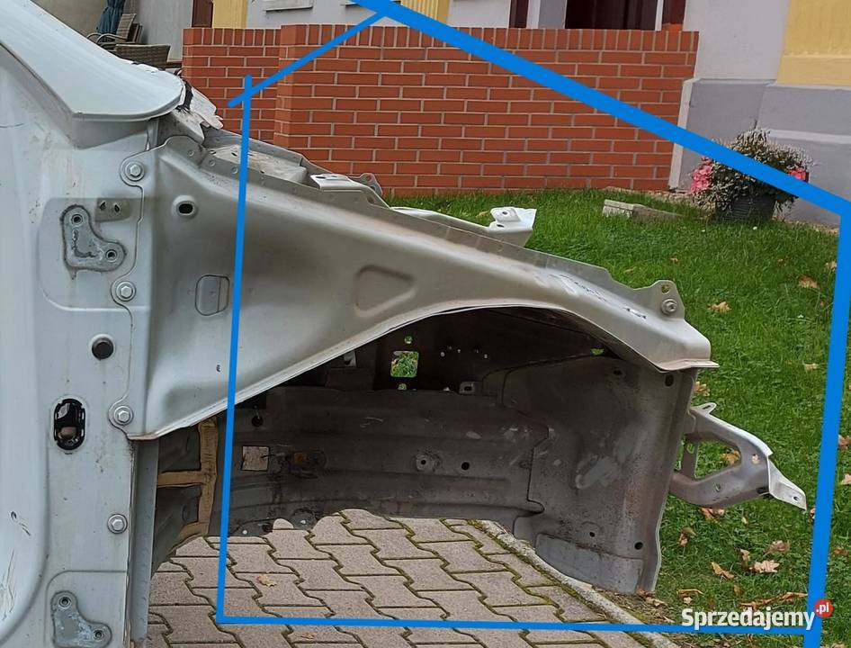 TESLA MODEL Y 2023r Ćwiartka podłużnica przód