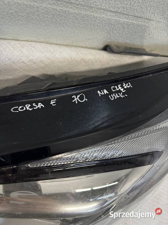 Lampa lewy przód Bixenon Opel Corsa E śląskie Jasienica