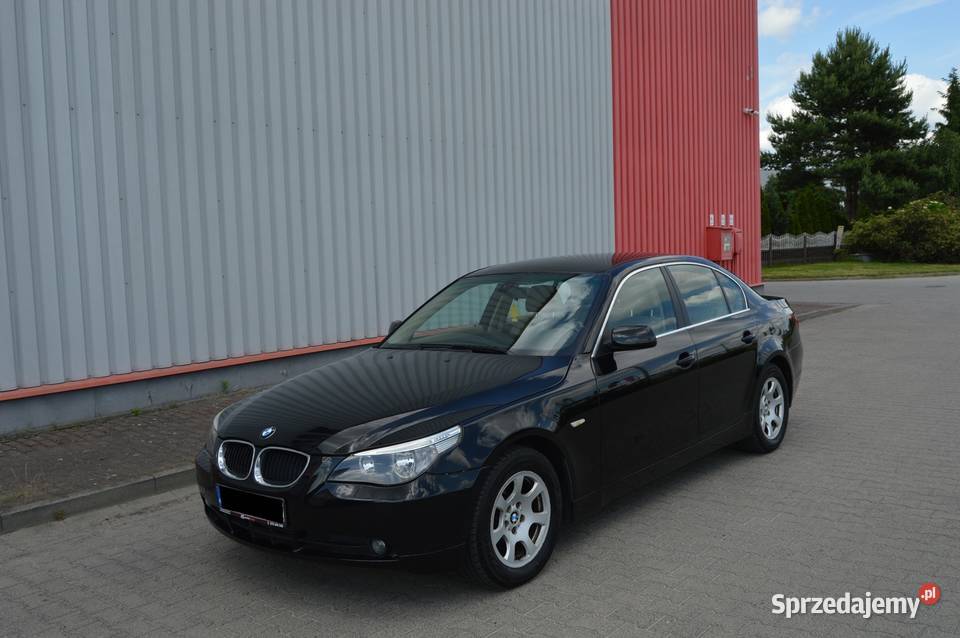 BMW E60 520d M47 niski przebieg salon klimatyzacja Długołęka sprzedam