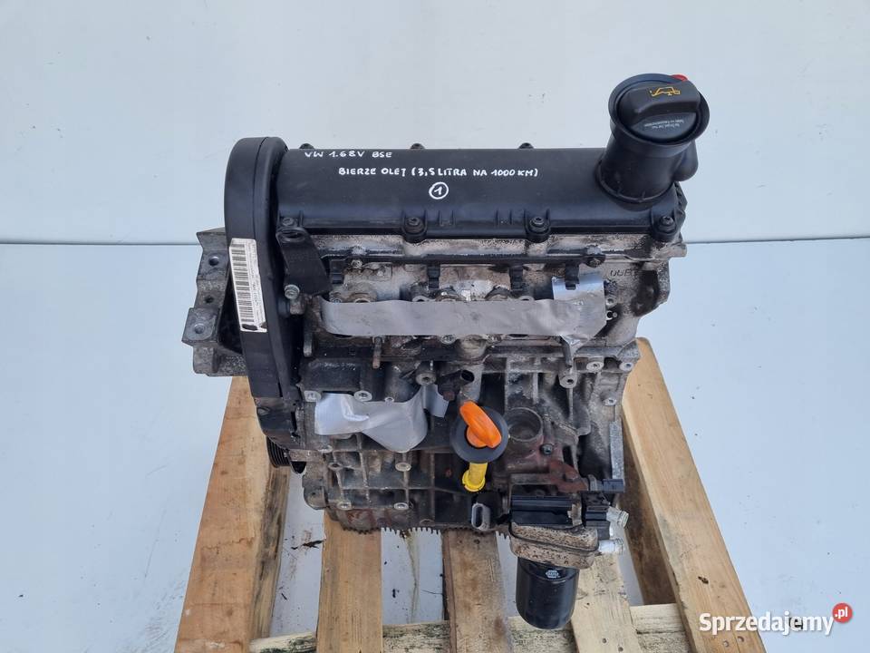 SILNIK Seat Altea 16 8V 102 bierze olej BGU BSE Silniki i osprzęt Janów sprzedam