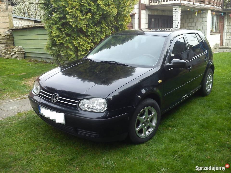 VW GOLF 14 Czarny przyciemniane szyby lubelskie Łuków