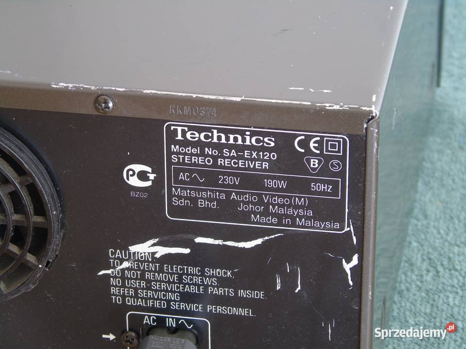 Wzmacniacz z radiem Technics SAEX 120 sprawny i podkarpackie Jasło