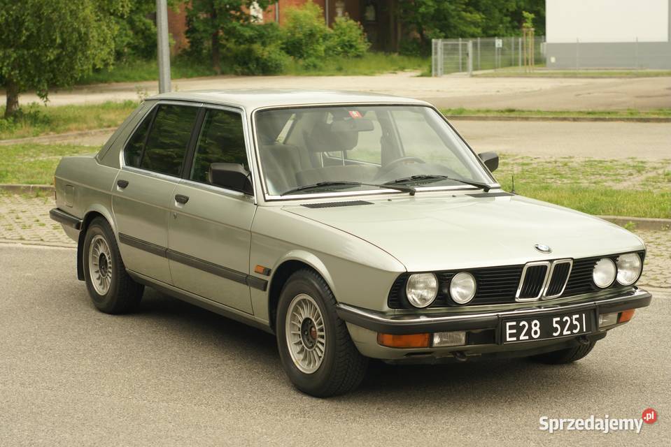 Bmw e28 525i m30 manual Klima wyposażona ładna 2500cm3 Kołobrzeg
