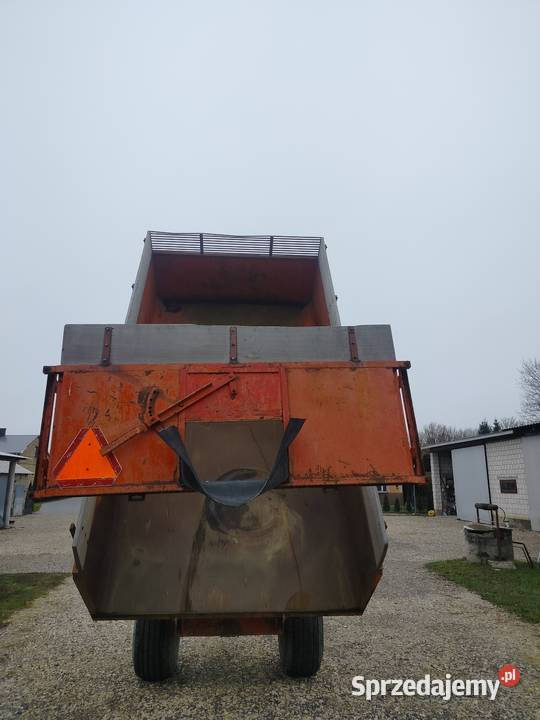 Przyczepa skorupa 8 ton nieuszkodzony Liwki Szlacheckie sprzedam