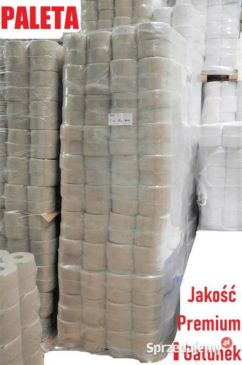 480 rolek Papier toaletowy Jumbo 80m do Gastronomia łódzkie Nowy Kurzeszyn