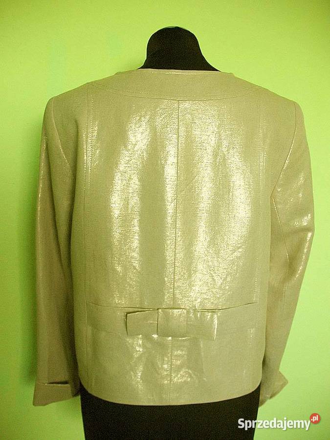 Żakiet elegancki marynarka 44 2XL biust 110 Inny materiał Siedlce