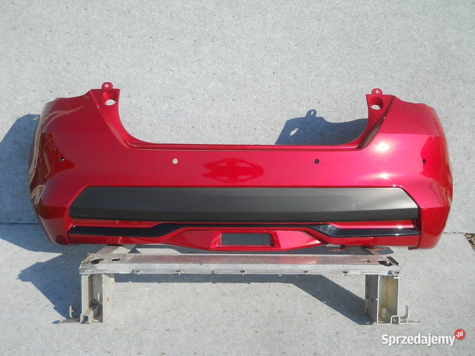 NISSAN MICRA K14 ZDERZAK TYLNY TYŁ KARBON