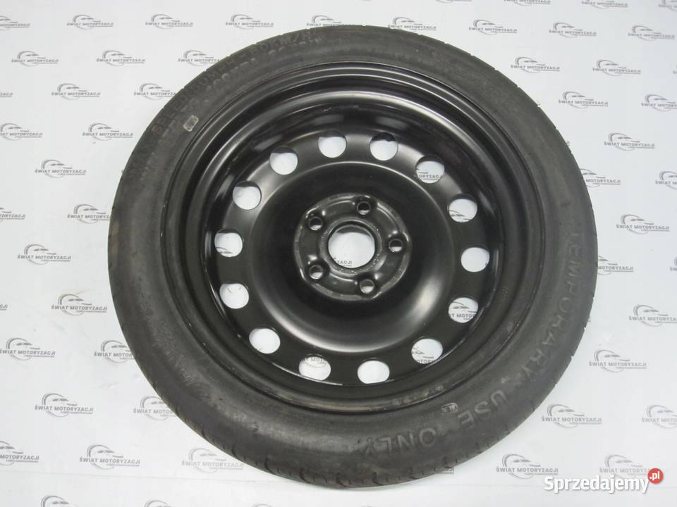 VW GOLF AUDI SEAT ALTEA koło dojazdowe 1257016 Koła dojazdowe