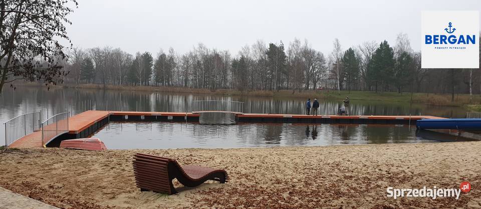 Pomost pływający na pływakach pomosty pływające Międzychód