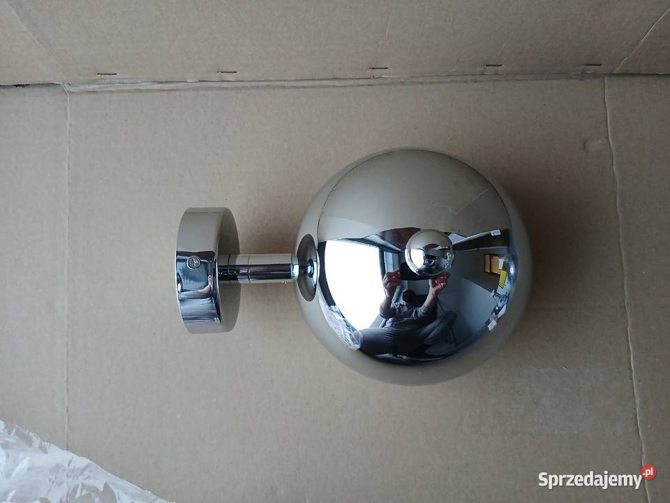 Kinkiet ścienny KULA KULKA CHROM 1x50W GU10 do Warszawa