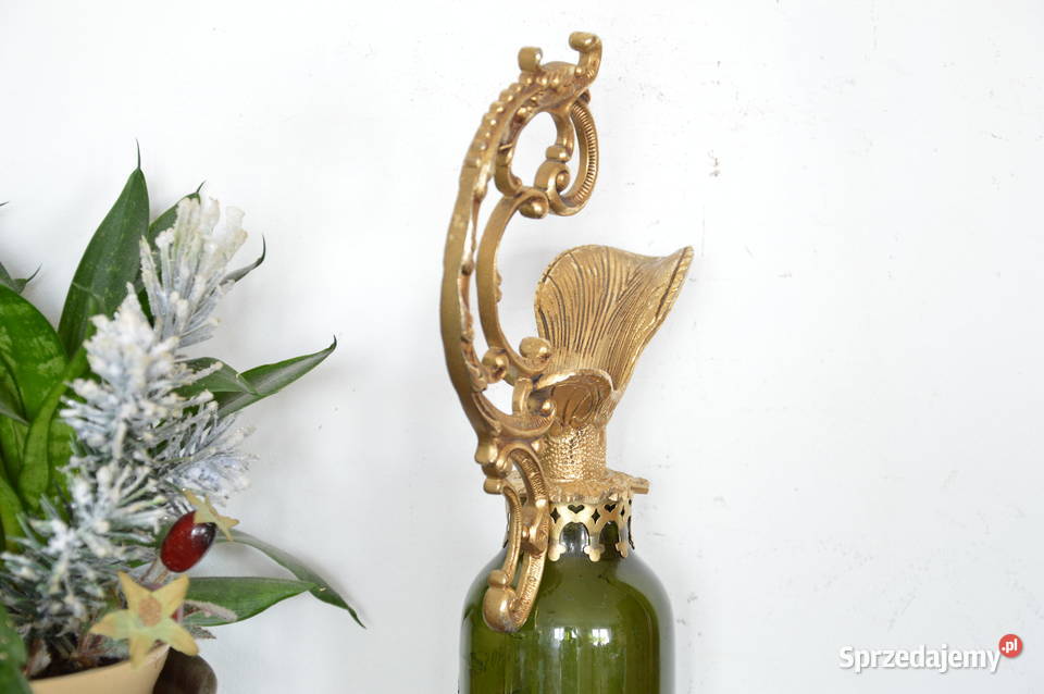 ciekawa szklana AMFORA stara sprzedam