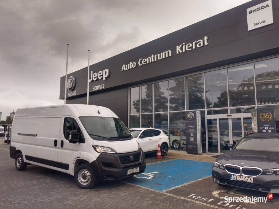 Fiat Ducato 22 140 L3H2 Demonstracyjny Faktura elektryczne szyby Fiat Tychy sprzedam