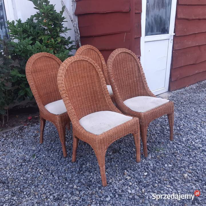 różne fotele rattanowe Milicz