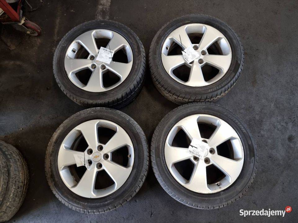 ALUFELGI KOMPLET CHEVROLET CRUZE 96831802 17X7J Lipno